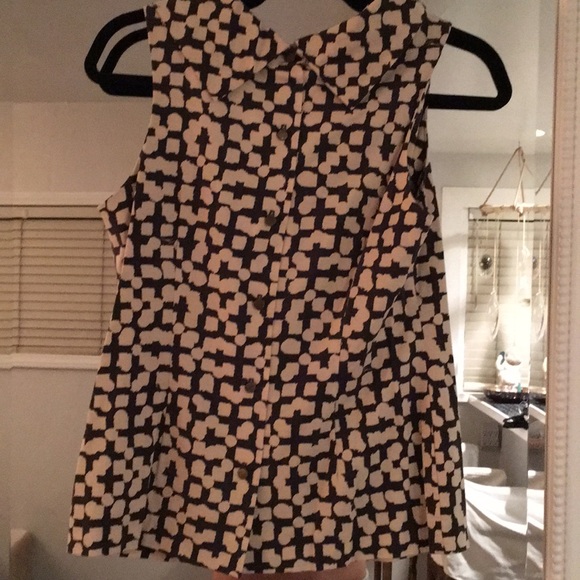 Trina Turk grey shell with front bow - Picture 3 of 3